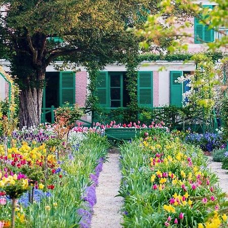 Maison Fleurs De Lys, Climatisee, Wifi Et Parking Privee Gratuit, Lave-Linge, Vernon Giverny Exterior foto